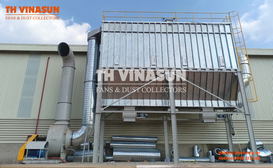 he-thong-hut-bui-cong-nghiep Hệ thống xử lý, hút lọc bụi của Th Vinasun