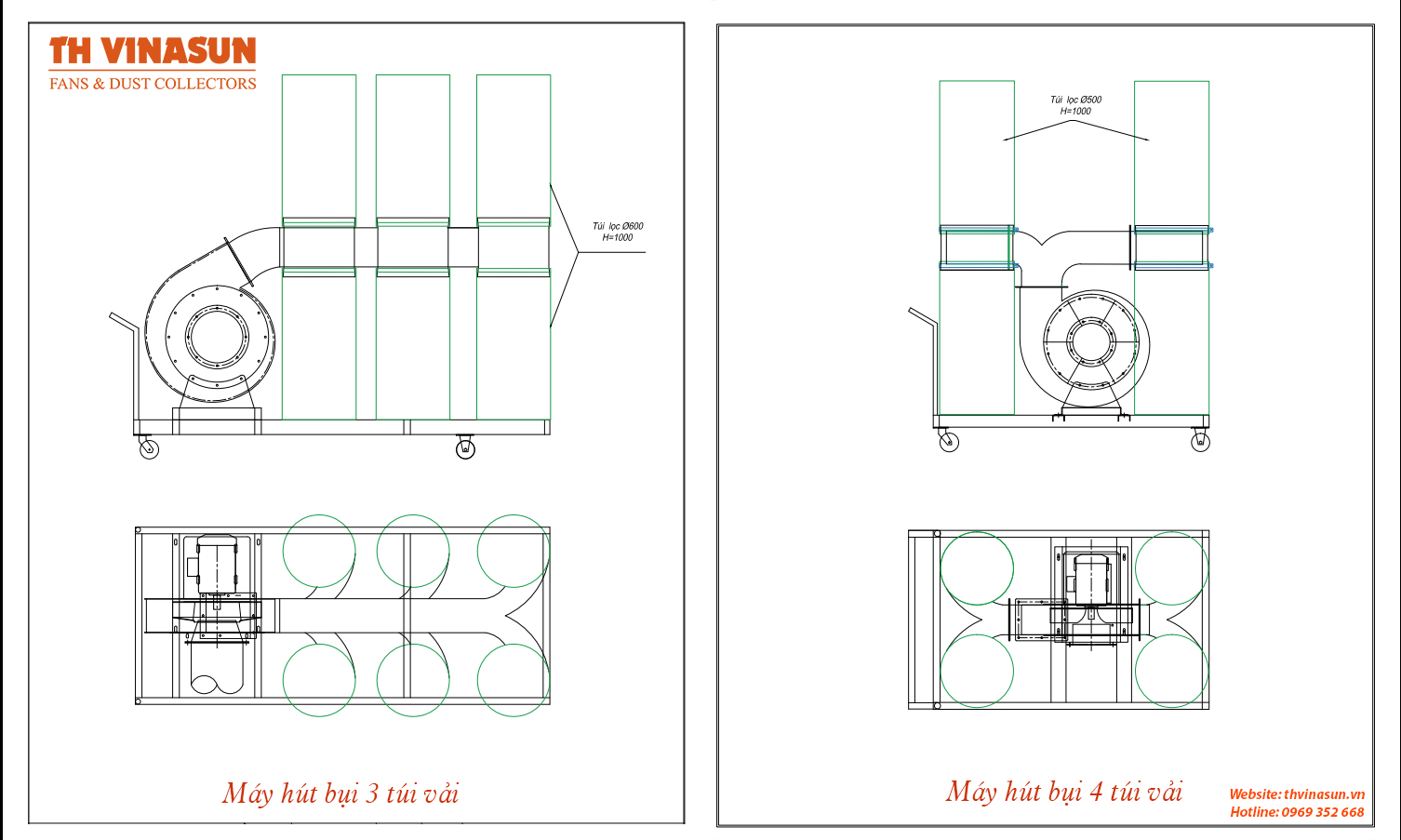 may-hut-bui-di-dong Bản vẽ kỹ thuật máy hút bụi di động