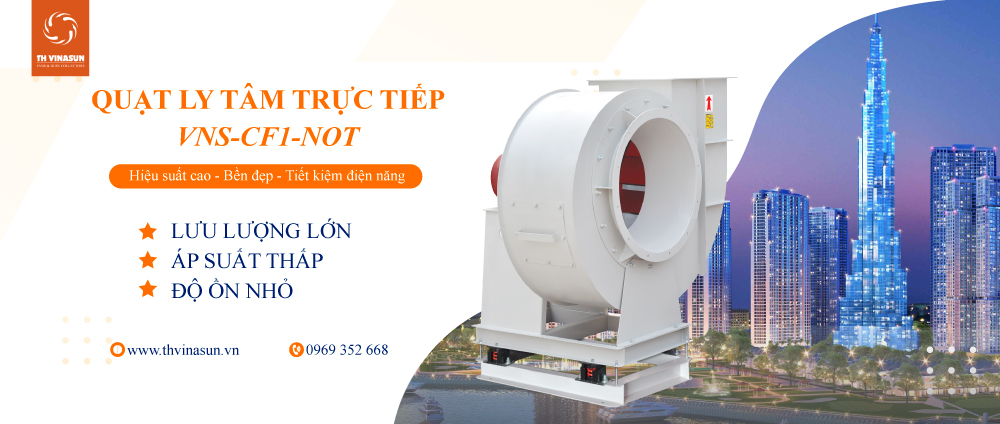 Quạt ly tâm trực tiếp VNS-CF1-NOT