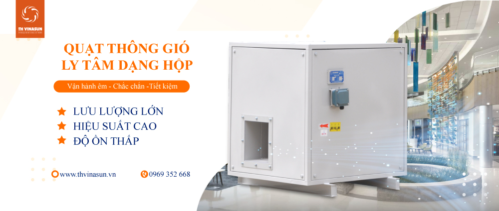 Quạt thông gió ly tâm độ ồn thấp VNS-CF1S-NOT