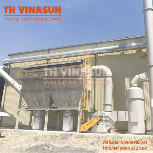 Hệ thống hút bụi nhà máy xi măng