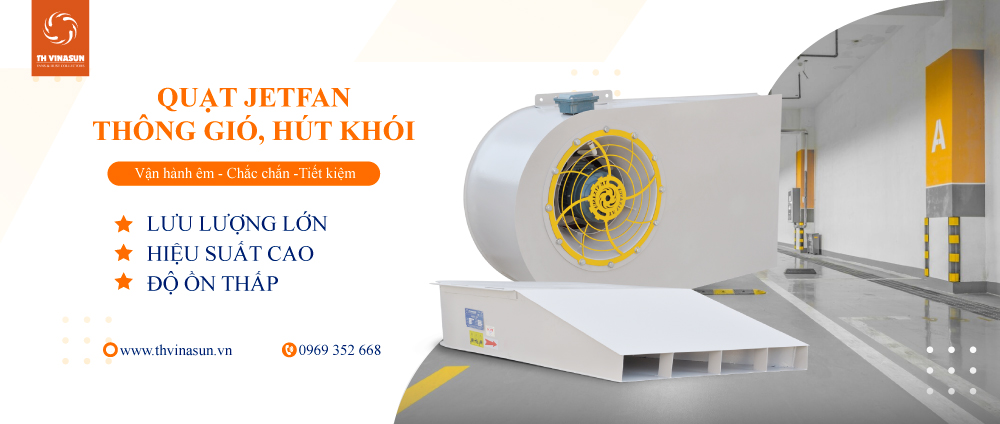 Quạt đuổi gió tầng hầm kiểu Jetfans VNS-CJ1-NoT