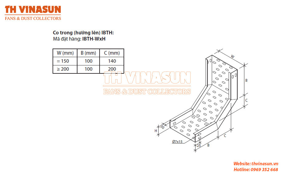 co-len-mang-cap Thông số bản vẽ kỹ thuật co lên máng cáp