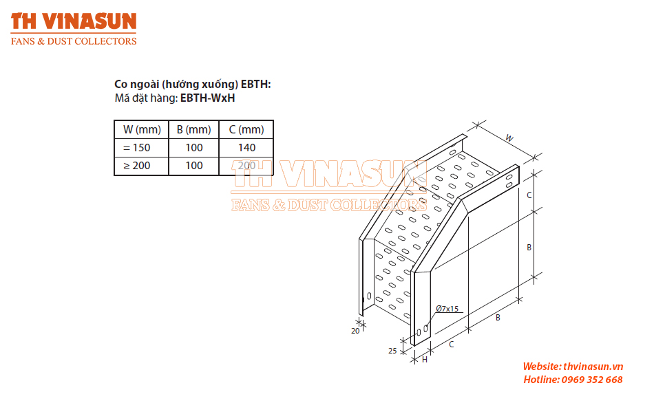 co-xuong-mang-cap Thông số bản vẽ kỹ thuật co xuống máng cáp