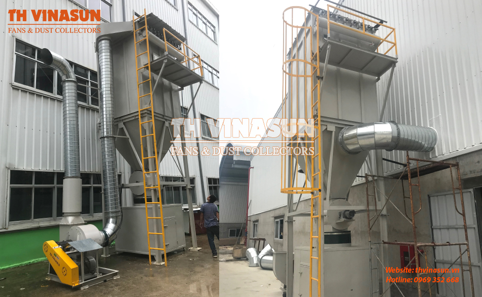 Xử lý bụi nhà máy thức ăn Chăn Nuôi Việt Đức – Vĩnh Phúc