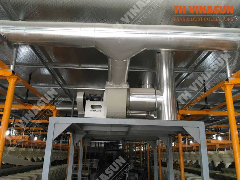 xử lý bụi gốm sứ
