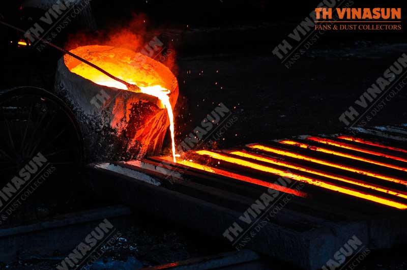 Xử lý khói bụi cho nhà máy Thép Đặc Biệt