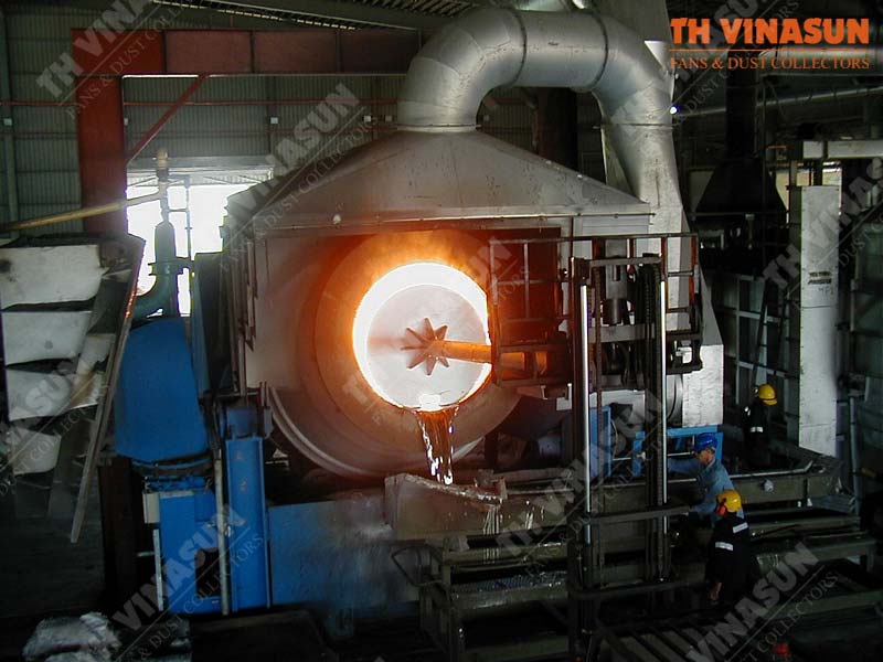 xử lý bụi luyện kim hòa phát