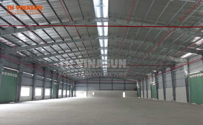 Xác định diện tích của nhà xưởng