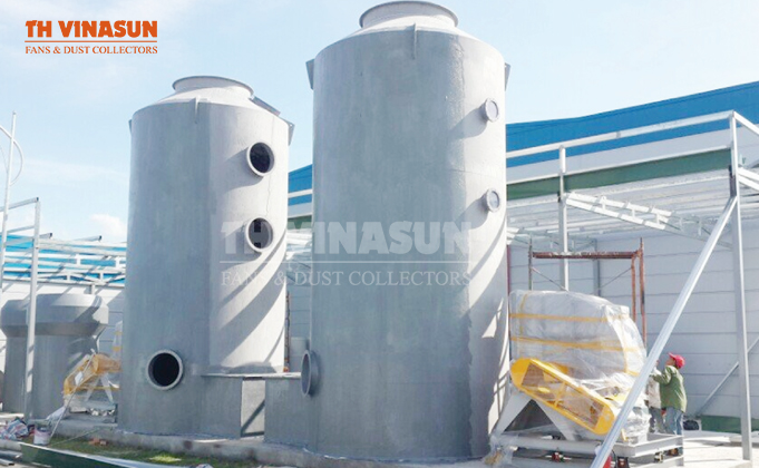 Xử lý khí thải bằng phương pháp hấp thụ