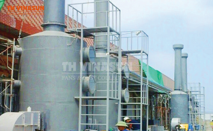 Xử lý khí thải bằng phương pháp hấp thụ