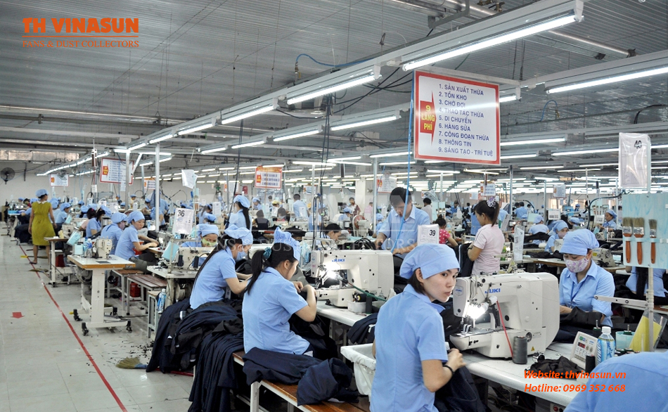 quat-huong-truc-noi-ong-gio Tạo môi trường trong lành, sạch sẽ, tươi mát bảo vệ sức khỏe của công nhân và máy móc