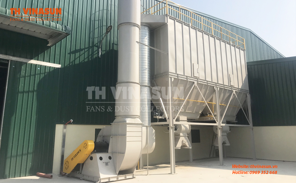 quat-oc-sen-cong-nghiep Quạt ly tâm, quạt sên được ứng dụng trong các hệ thống lọc hút bụi, xử lý khí thải