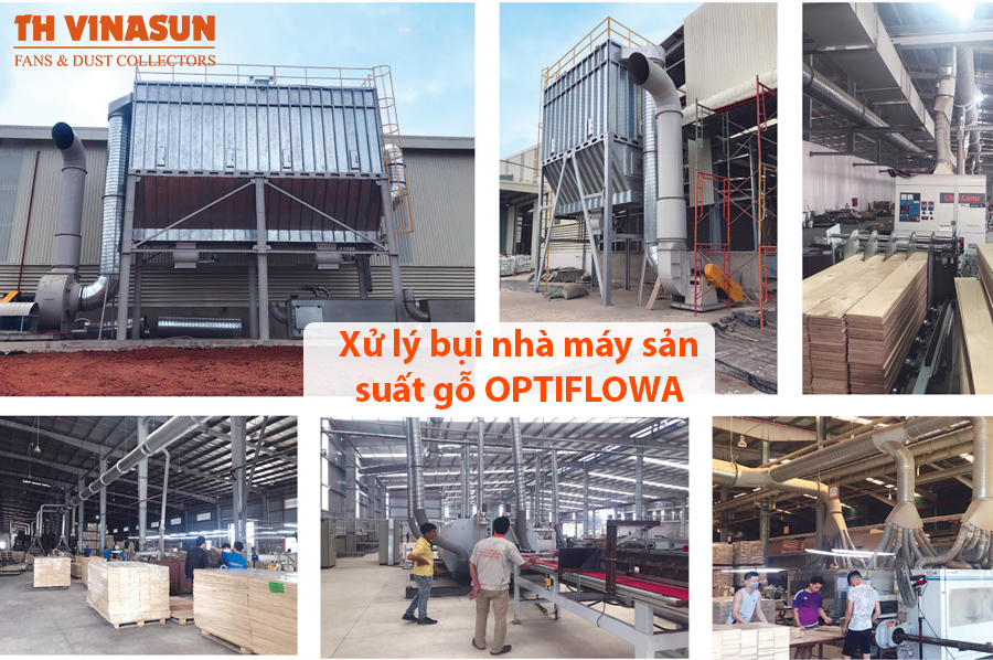 Xử lý bụi nhà máy sản xuất gỗ