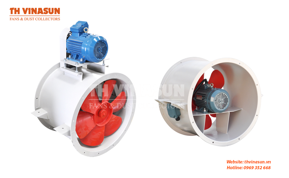 quat-hut-mui-noi-ong Quạt hướng trục gián tiếp và trực tiếp