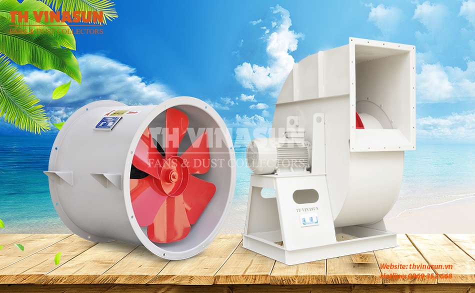 so-sanh-quat-ly-tam-va-quat-huong-truc quạt hướng trục và quạt ly tâm