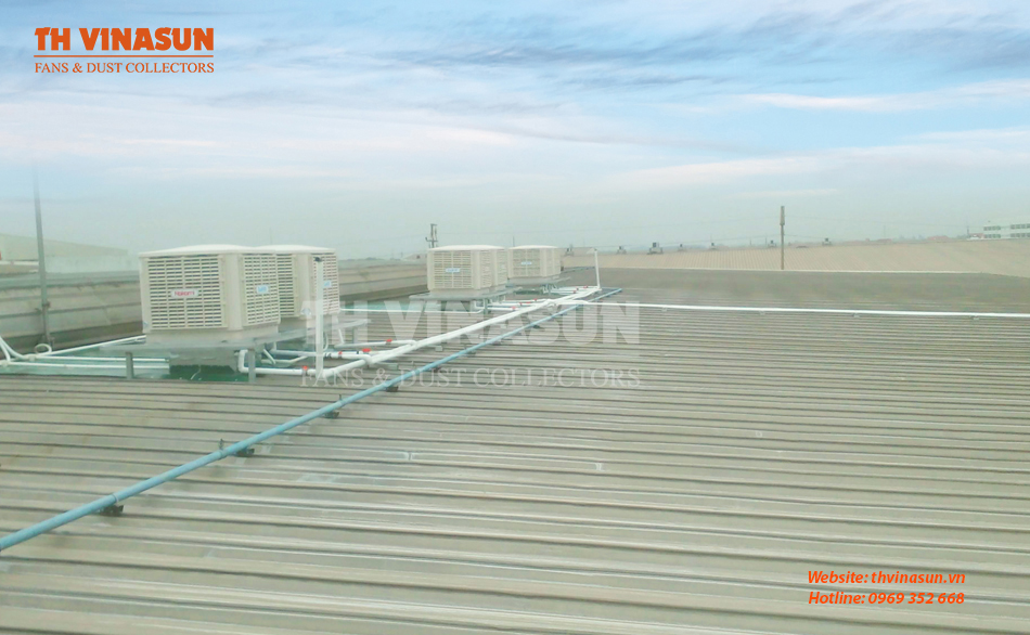 máy làm mát nhà xưởng bằng hơi nước