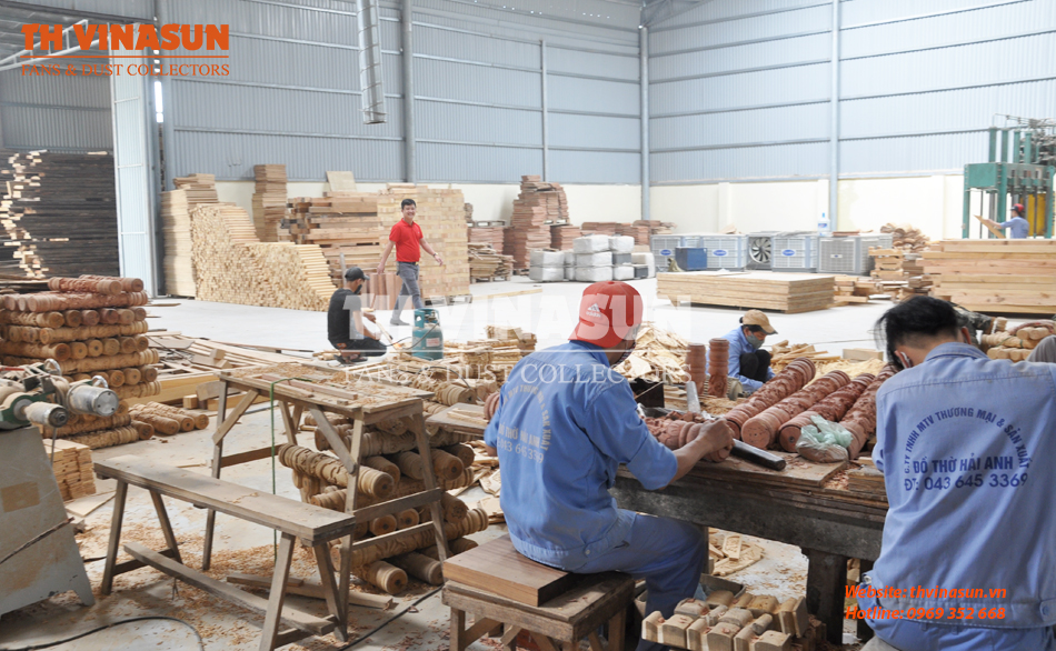 cach-xu-ly-bui-vai thi công hệ thống hút bụi