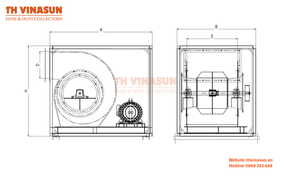 quat-thong-gio-khong-on Bản vẽ kỹ thuật quạt cabinet VNS-CF1S