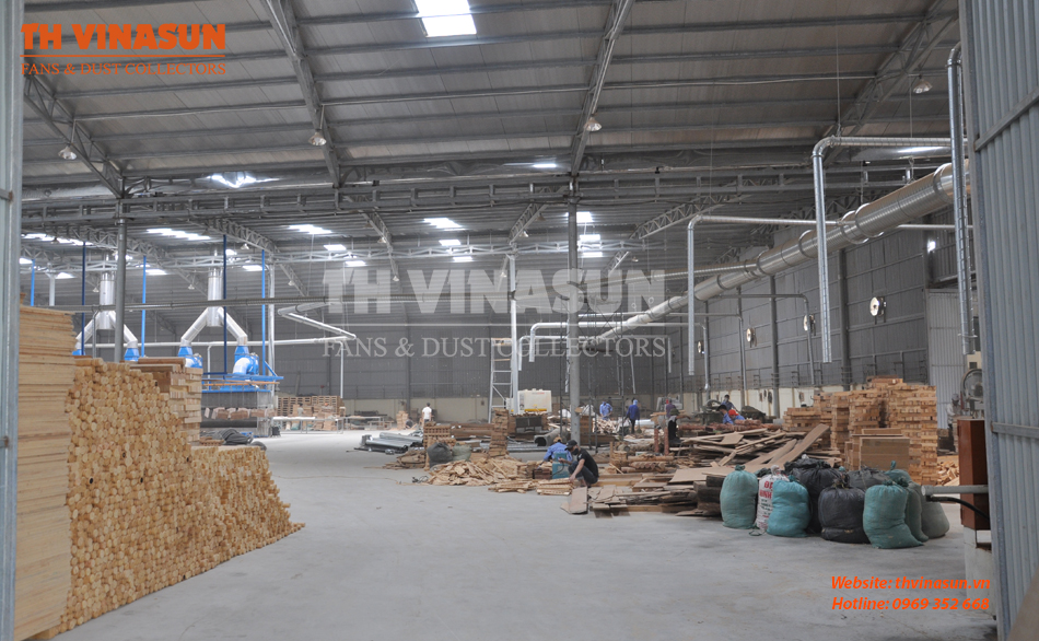 may-hut-bui-cong-nghiep-tui-vai Quạt sò ly tâm