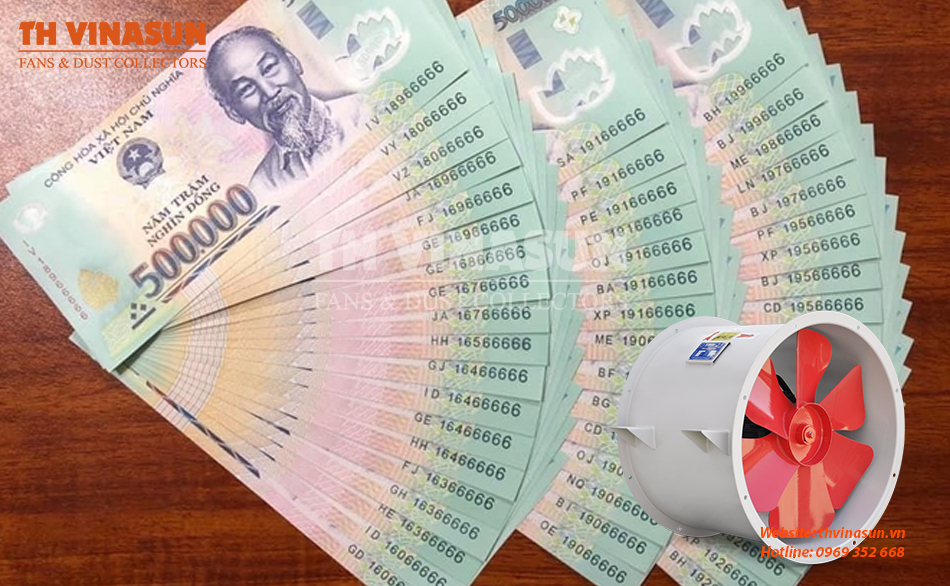 giá quạt hướng trục