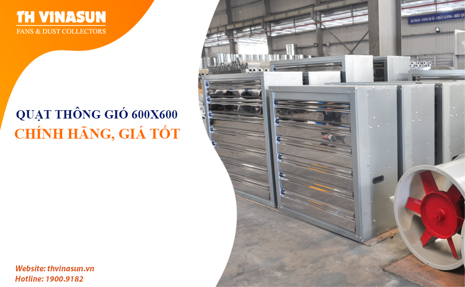 Quạt thông gió vuông 600×600: Chính hãng, giá tốt 2021