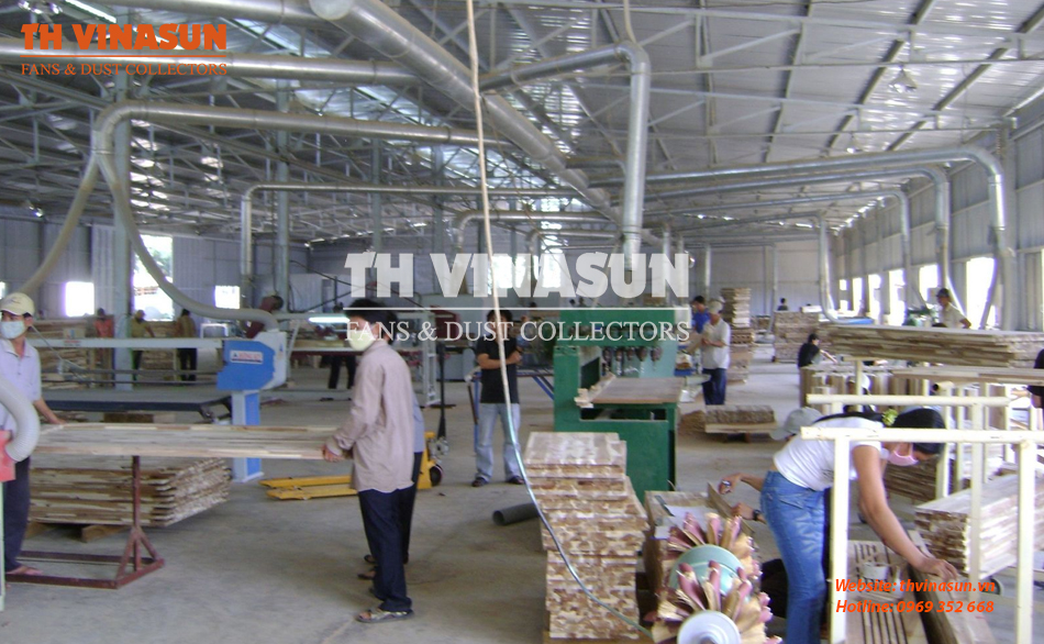 hut-bui-xuong-go hệ thống máy hút bụi công nghiệp