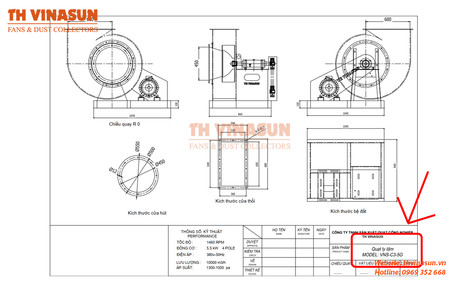 ban-ve-quat-ly-tam bản vẽ quạt ly tâm