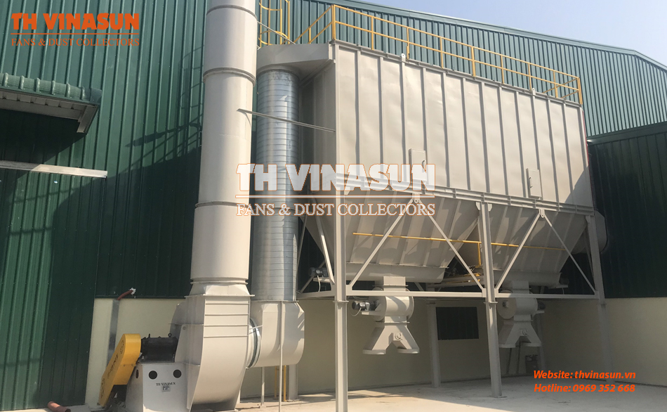 quat-con-sen hút bụi nhà xưởng