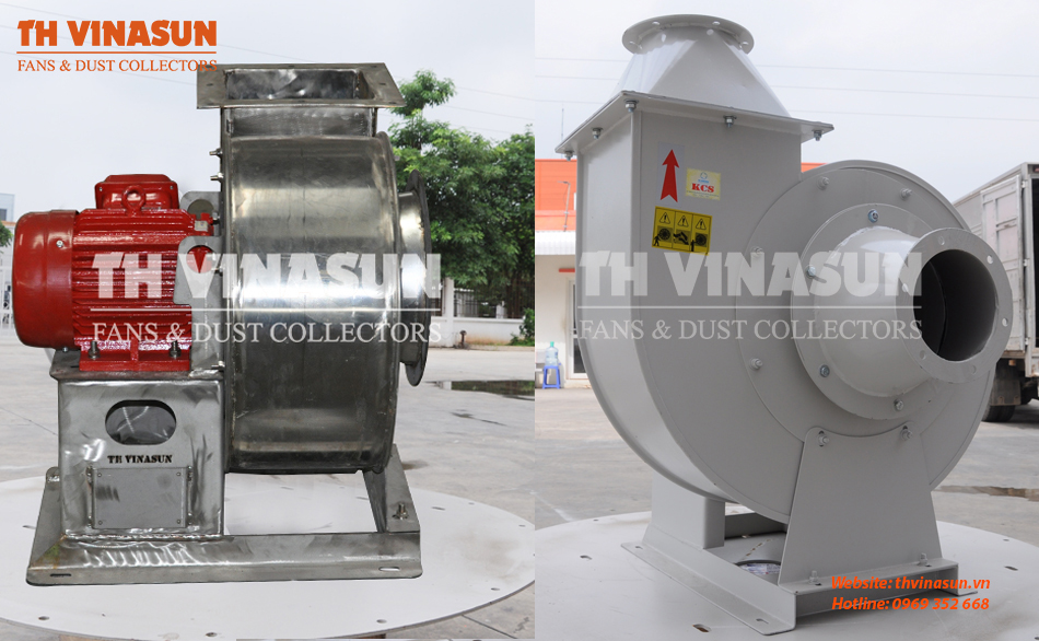 quạt ly tâm inox