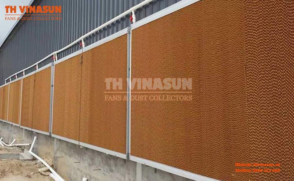 tấm làm mát không khí cooling pad 1800x600x150