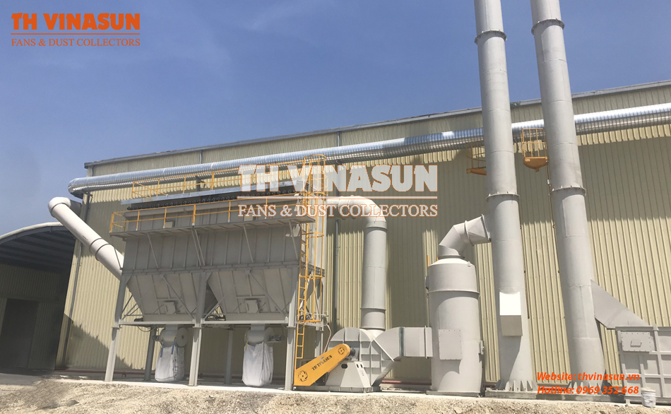 hút bụi xưởng gỗ