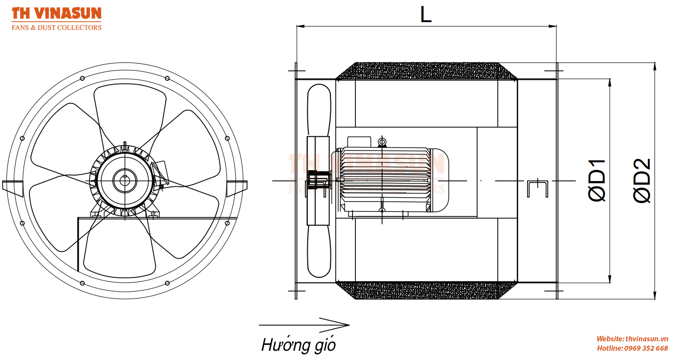 quat-hut-bep Bản vẽ kỹ thuật quạt hút bếp