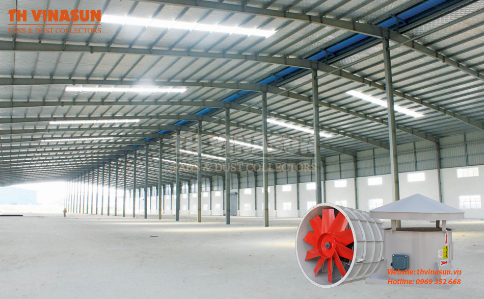 quat-hut-khong-khi quạt công nghiệp nhà xưởng