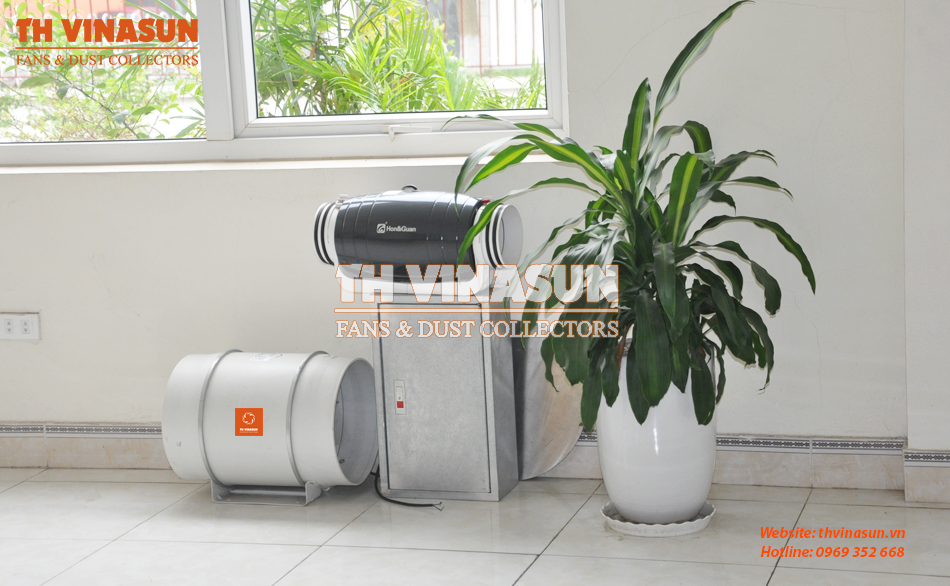 quạt thông gió có ống dẫn