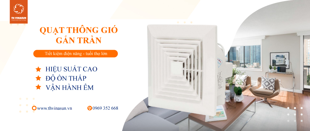 Quạt thông gió gắn trần VNS-AV4-No