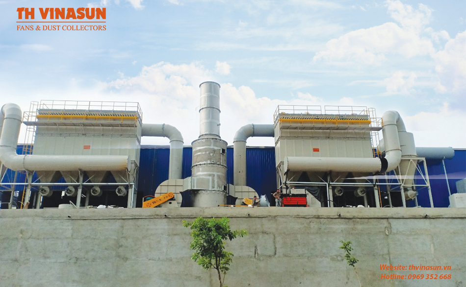 th-vinasun Chất thải từ các nhà máy