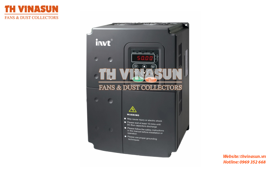 quat-hut-loc-bui Khởi động qua biến tần