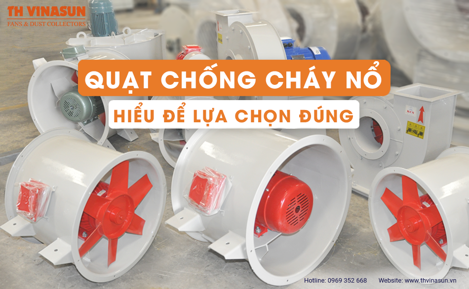 Quạt chống cháy nổ: Hiểu để lựa chọn đúng