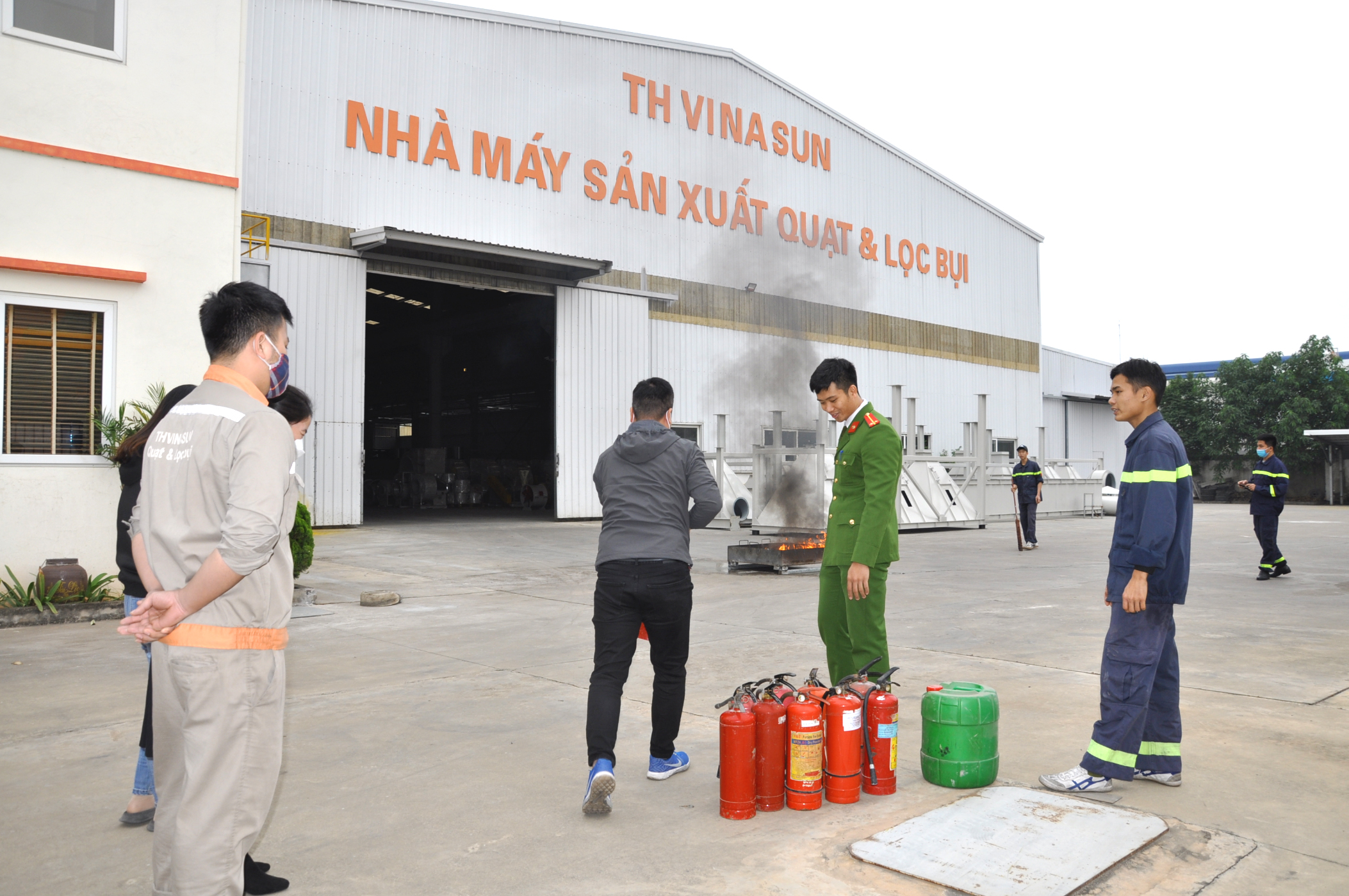 Tập huấn PCCC TH Vinasun