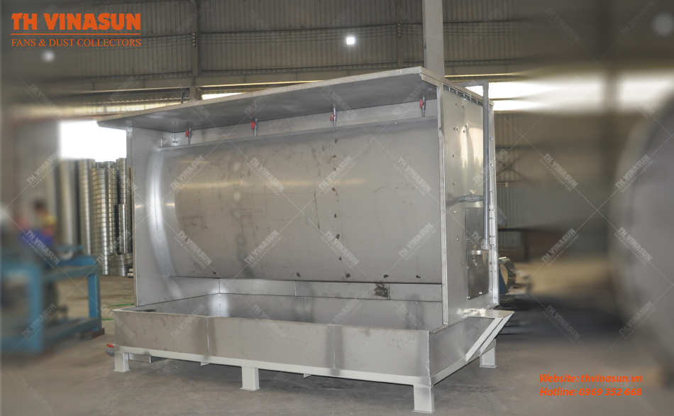 Dự án buồng sơn nước nhà máy sản xuất nội thất Vĩnh Phúc