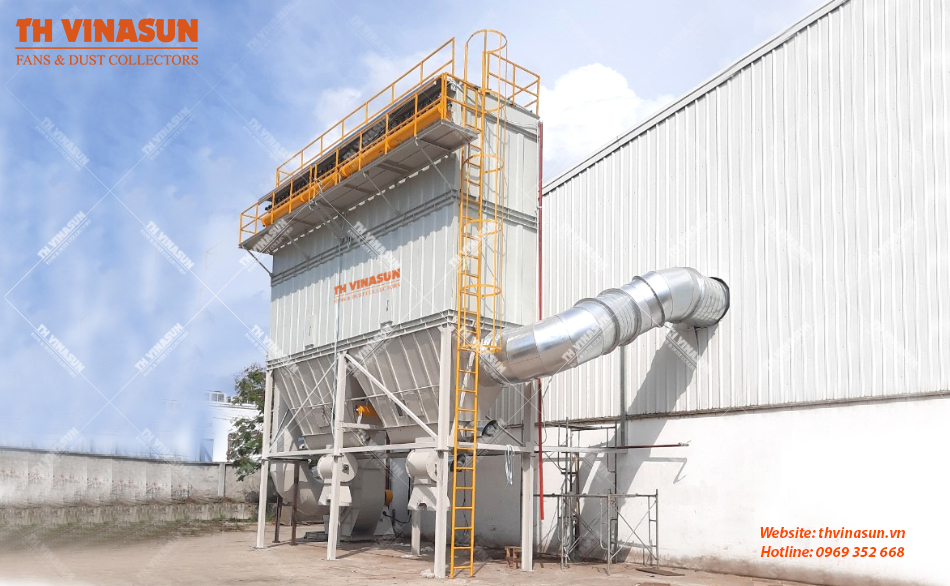 thiet-bi-loc-bui-tay-ao lọc bụi túi vải