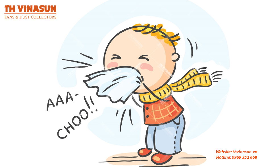 bui-son Ảnh hưởng đến đường hô hấp