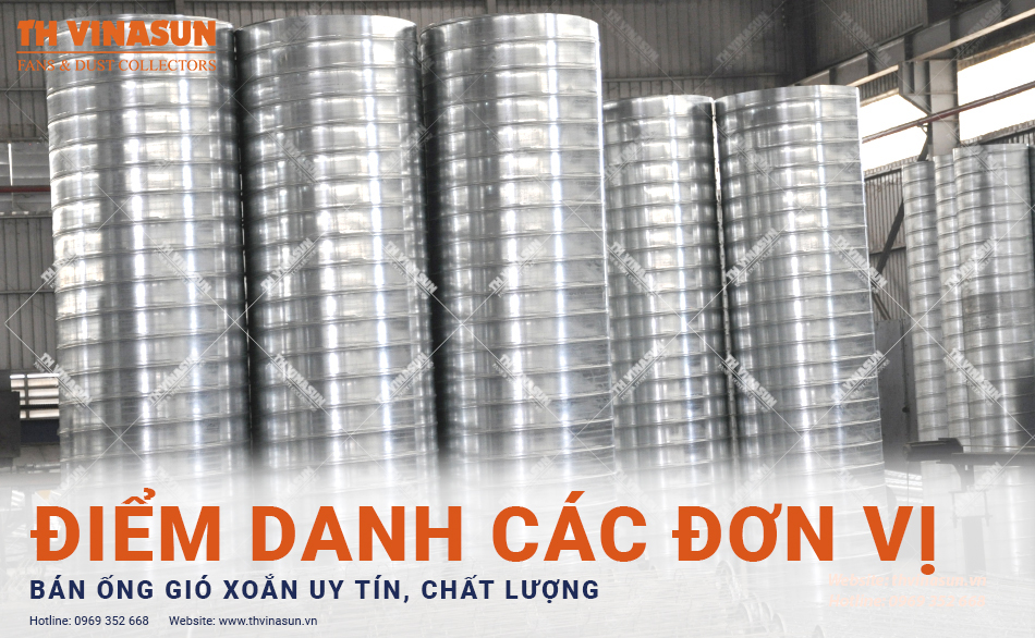 Điểm danh các đơn vị bán ống gió xoắn uy tín, chất lượng