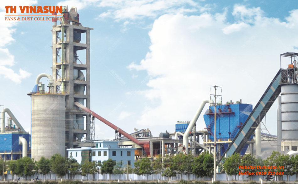 công nghệ xử lý khí thải nhà máy xi măng