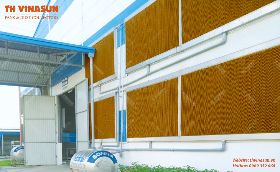 Dự án làm mát bằng tấm cooling pad