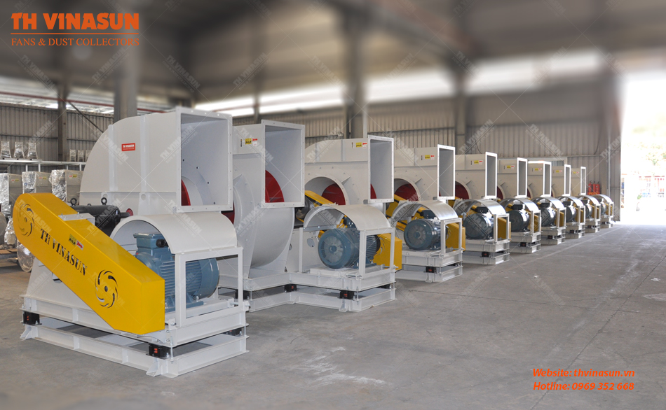 quat-sen Quạt ly tâm cho hệ thống hút bụi sơn