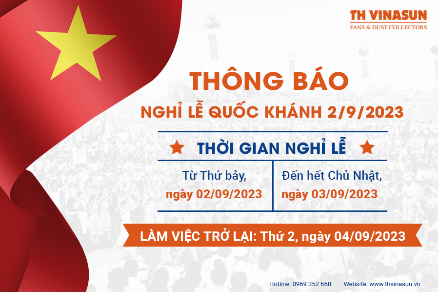th-vinasun Banner thông báo nghỉ lễ của nhà máy TH Vinasun Chào mừng ngày m2-9