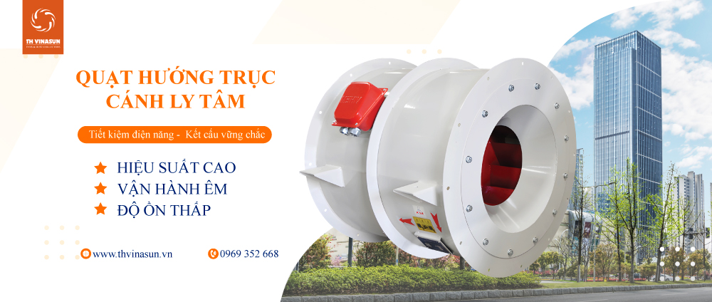 Quạt hướng trục cánh ly tâm VNS-AF5B-NOT