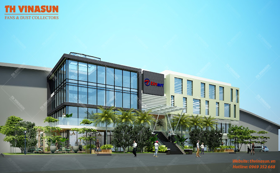 TH Vinasun cung cấp toàn bộ hệ thống xử lý bụi cho nhà máy sản xuất gỗ Tín An